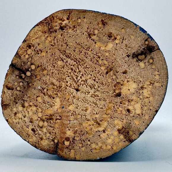 Hand-Painted Wooden Santa Claus Decorative Figure 5.5" Vintage - Picture 9 of 12